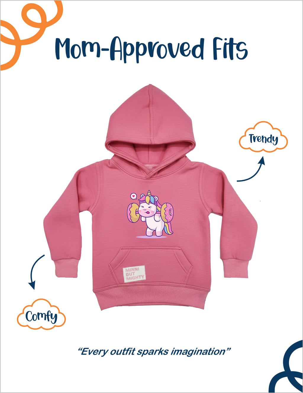 Magic Stitch Baby Pink Hoodie