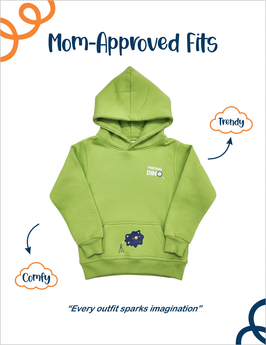 Finding Dino Unisex Hoodie