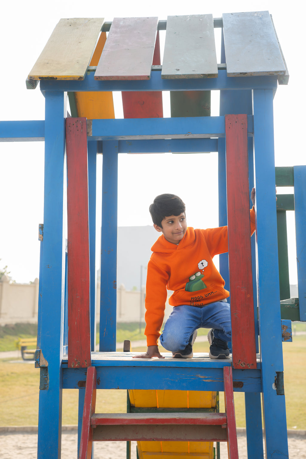 The Silly Mood Unisex Hoodie For Little Ones