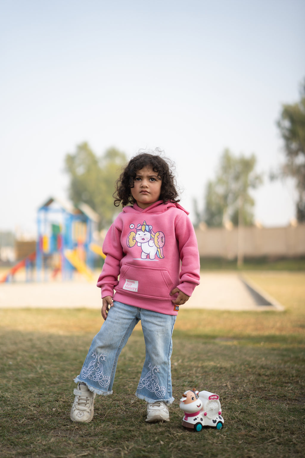 Magic Stitch Baby Pink Hoodie