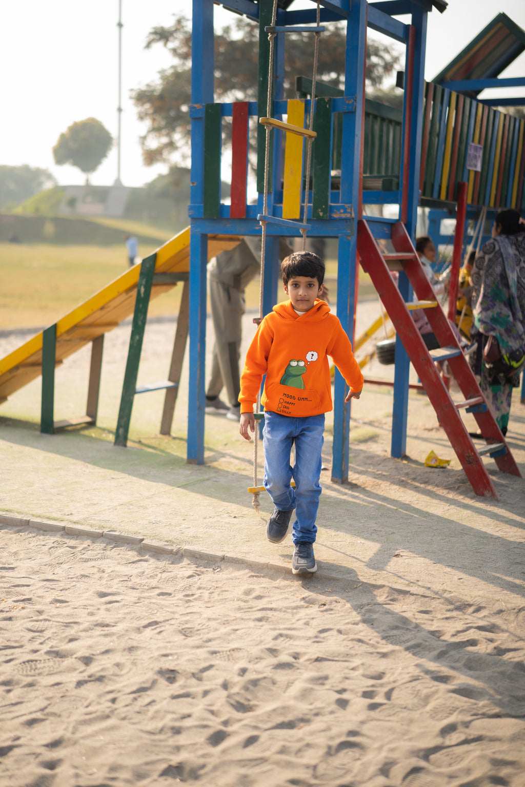 The Silly Mood Unisex Hoodie For Little Ones