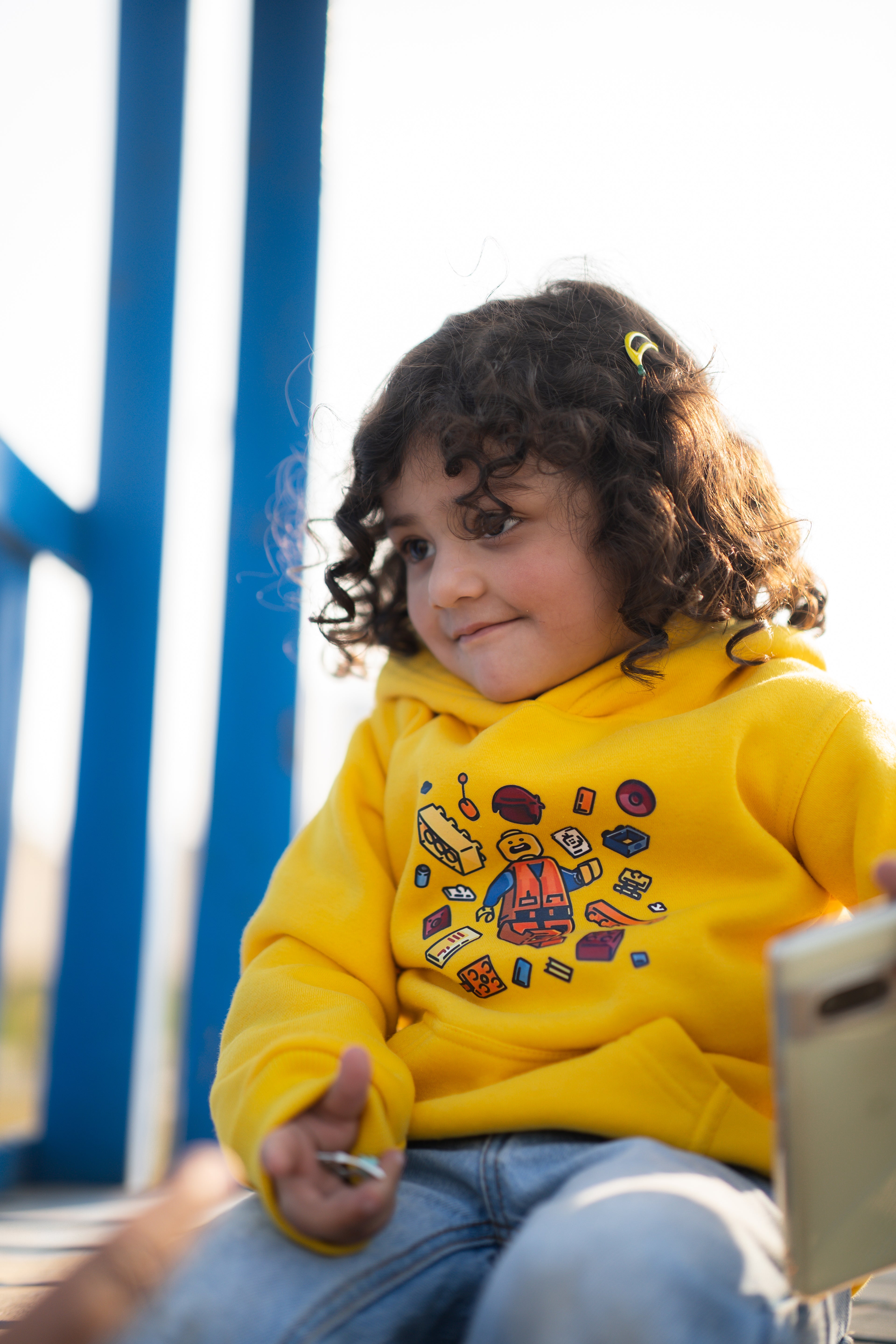 Mr. Silly’s Yellow Cloud-Puff Unisex Hoodie
