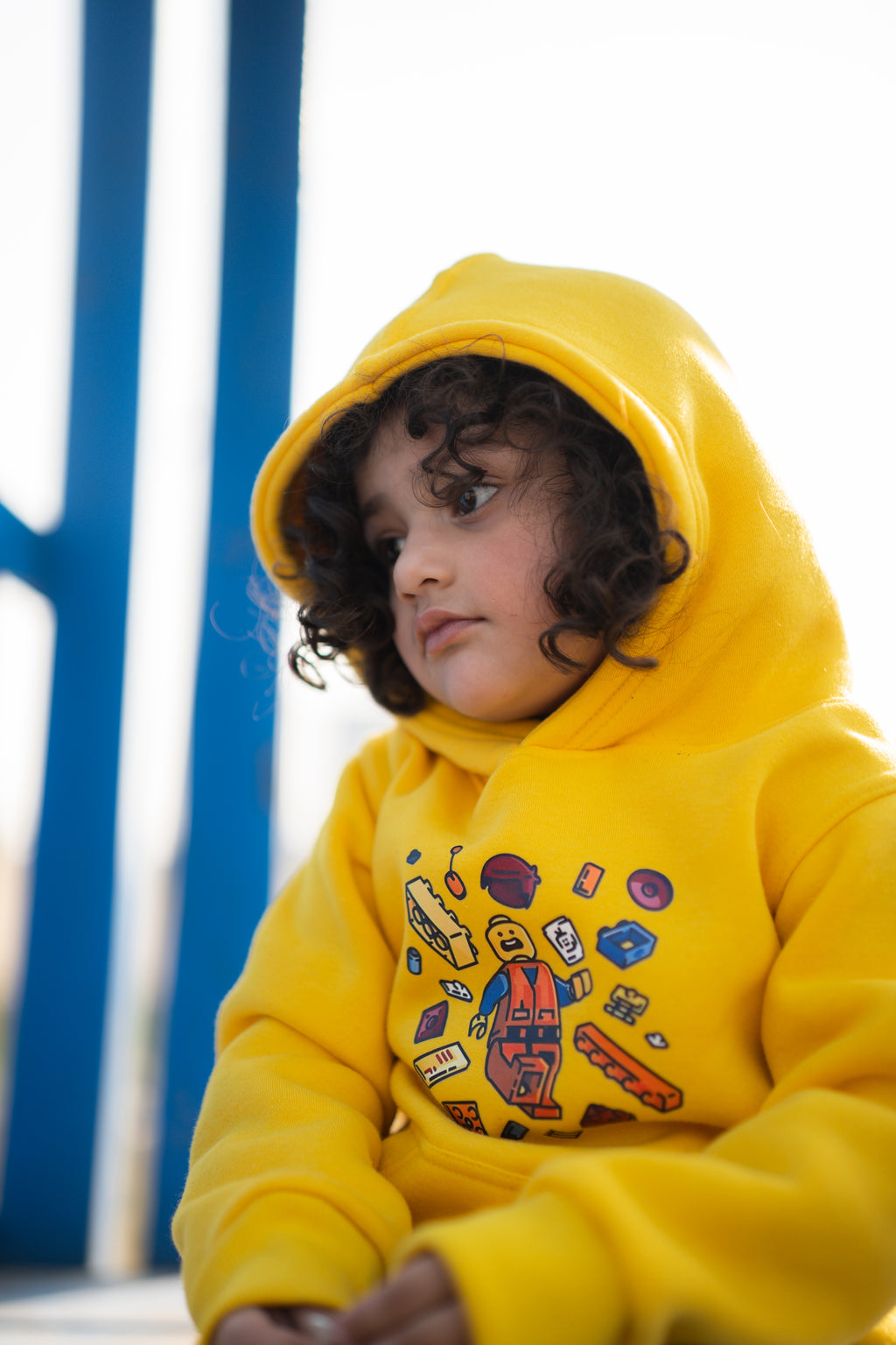 Mr. Silly’s Yellow Cloud-Puff Unisex Hoodie