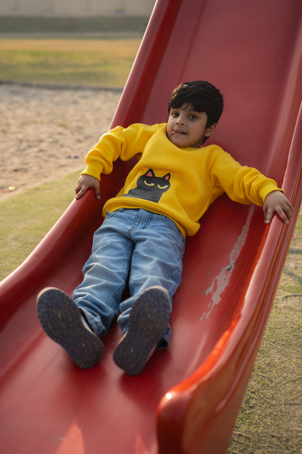 Premium Cotton Fleece Kids Silly Energy Sweatshirt