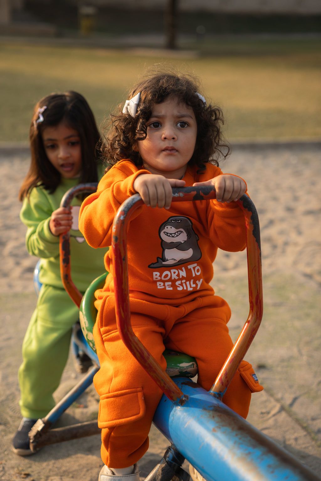 "Born to Be Silly" Soft & Comfortable Unisex Sweat Suit