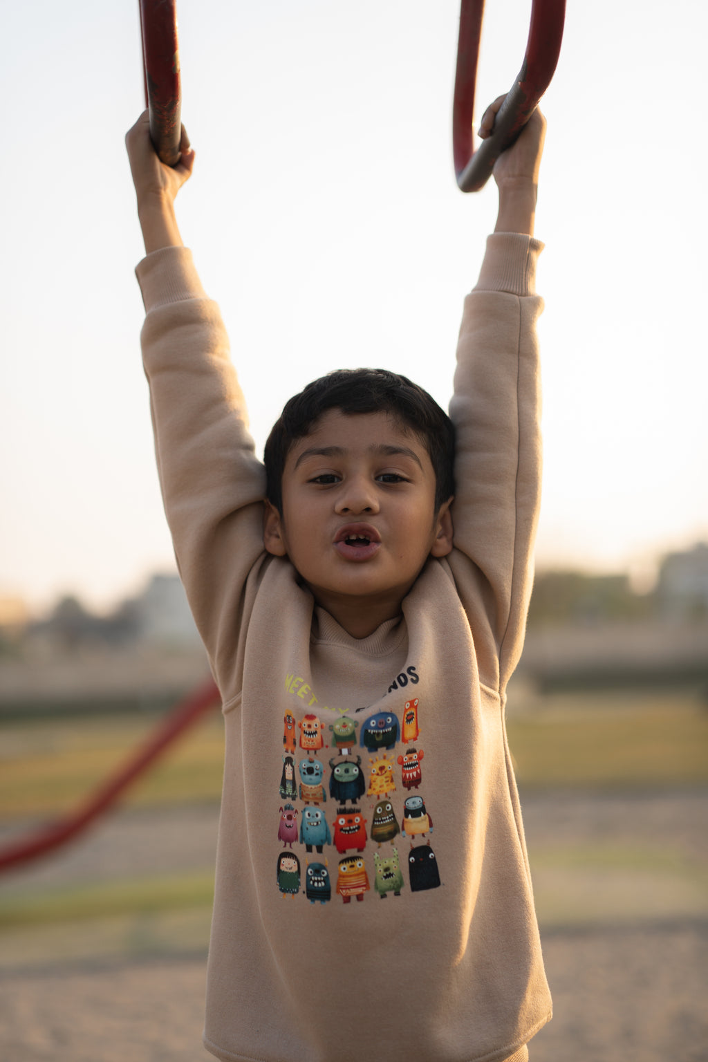 Soft Unisex Kids Crewneck Set